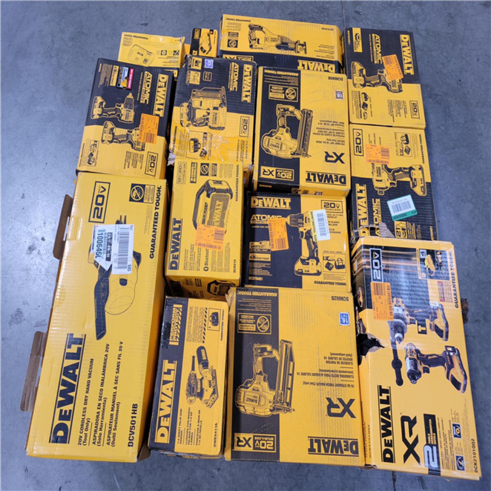 CALIFORNIA AS-IS DEWALT TOOL PALLET