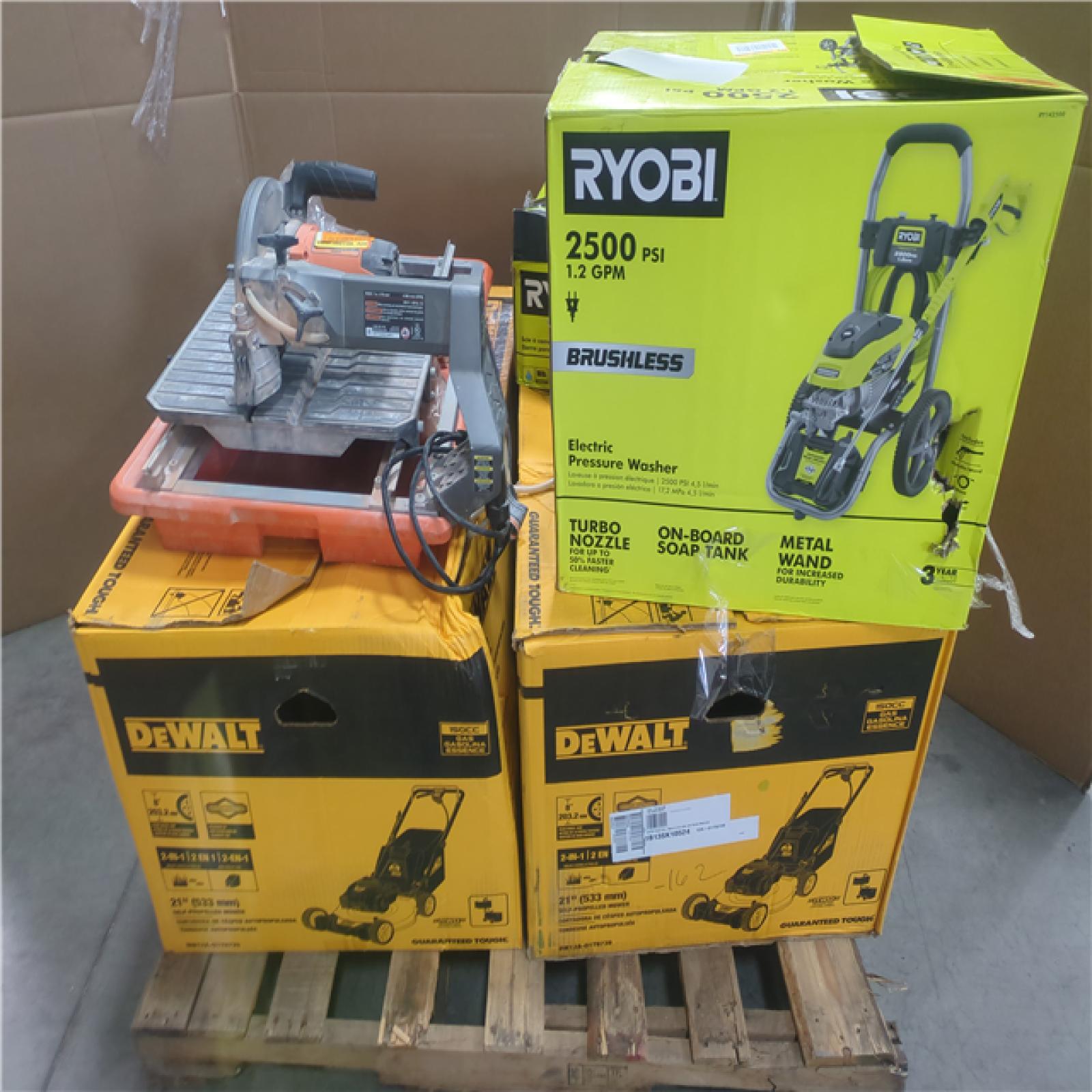 CALIFORNIA AS-IS OUTDOOR POWER EQUIPMENT
