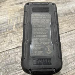 AS-IS DEWALT 20V MAX XR POWERSTACK Lithium-Ion Battery Starter Kit with 5.0Ah Battery and Charger