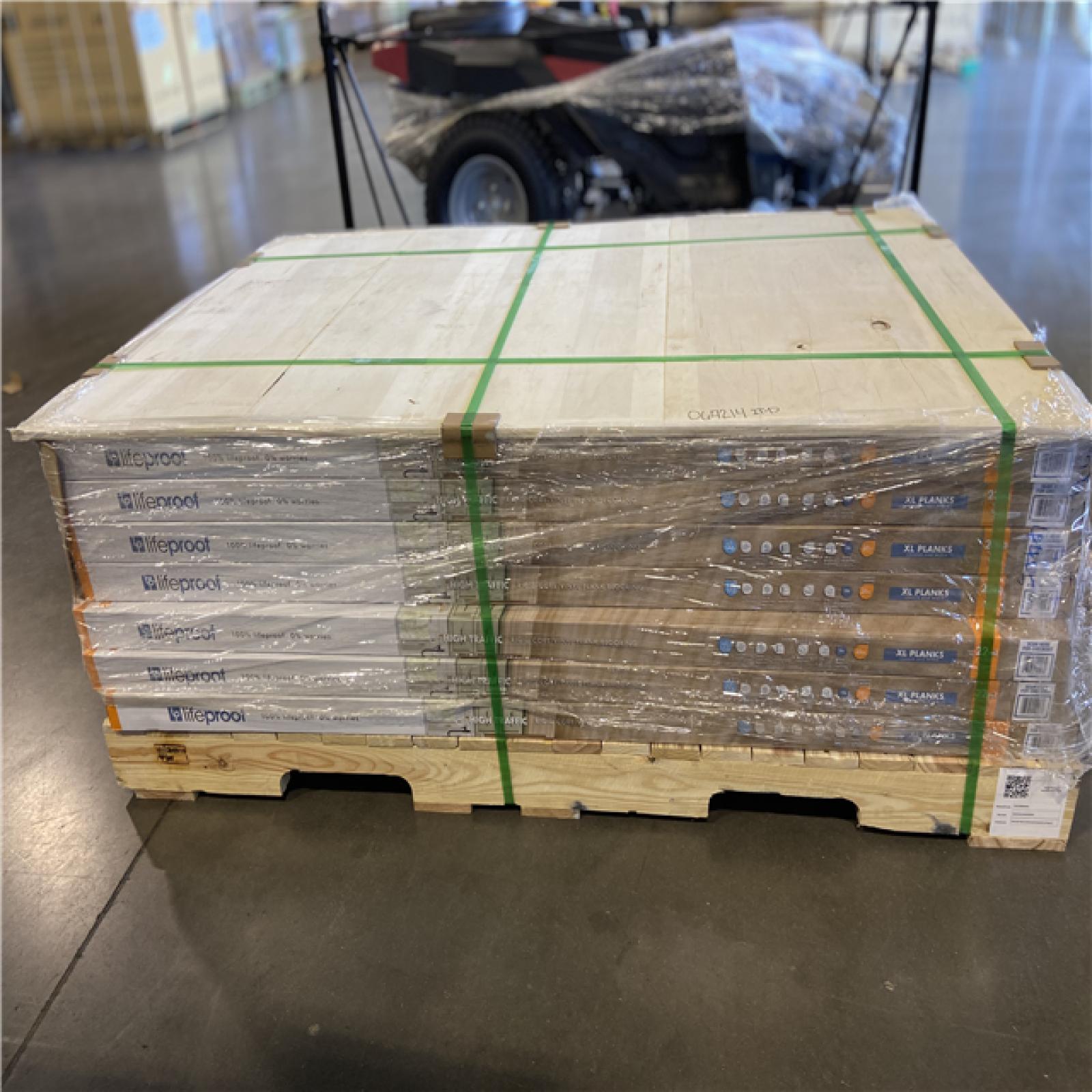 DALLAS LOCATION -Lifeproof Dusk Cherry 22 MIL x 8.7 in. W x 59 in. L Click Lock Waterproof Luxury Vinyl Plank Flooring (25 sq. ft./Case) - 28 CASES