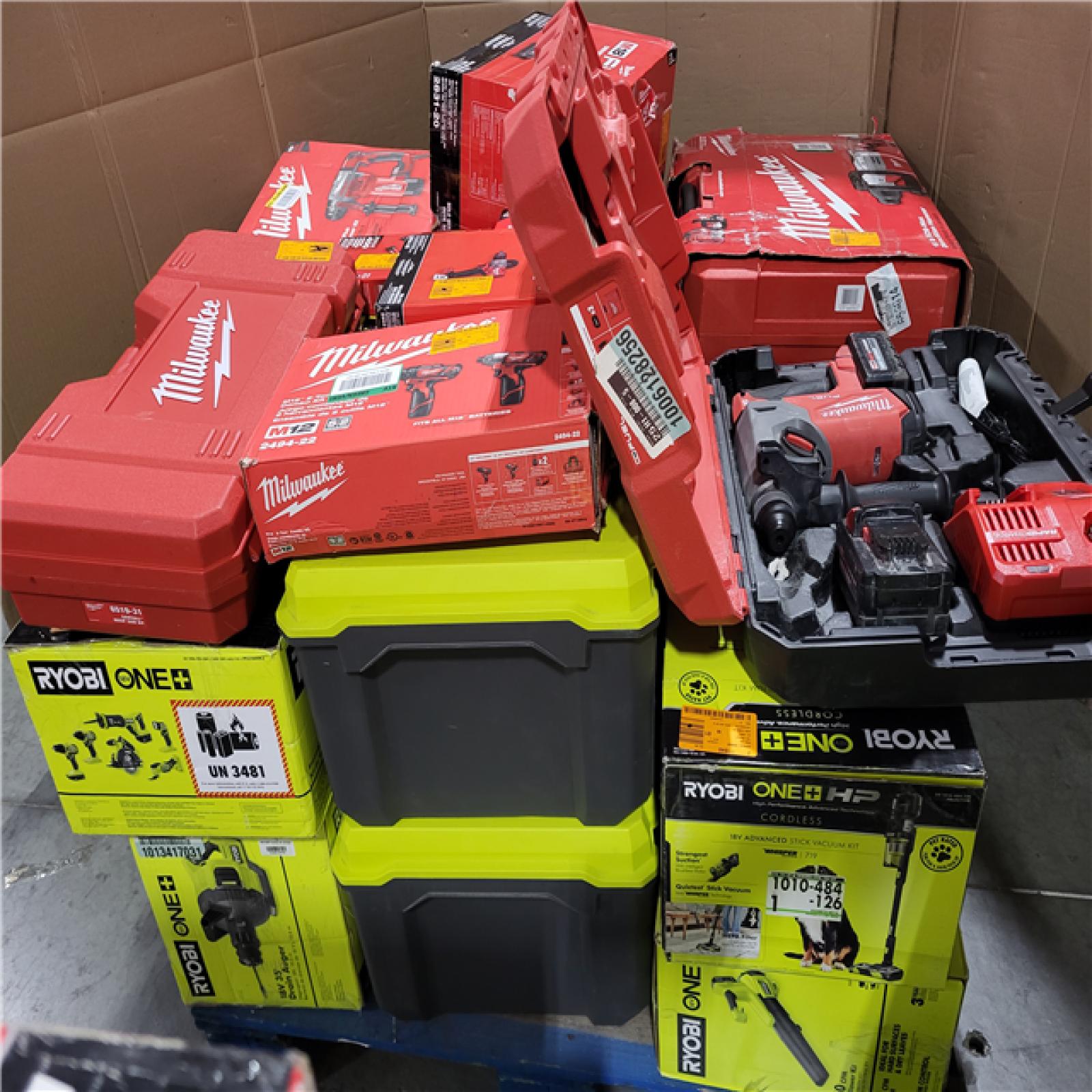 CALIFORNIA AS-IS TOOL PALLET