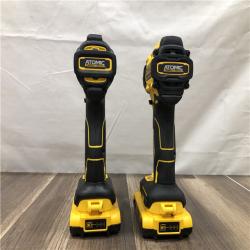 AS-IS DEWALT ATOMIC 20-Volt MAX Lithium-Ion Cordless Combo Kit