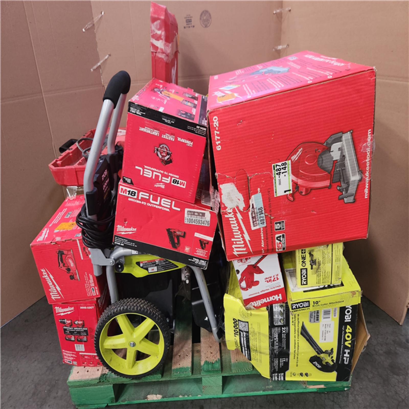 CALIFORNIA AS-IS TOOL PALLET