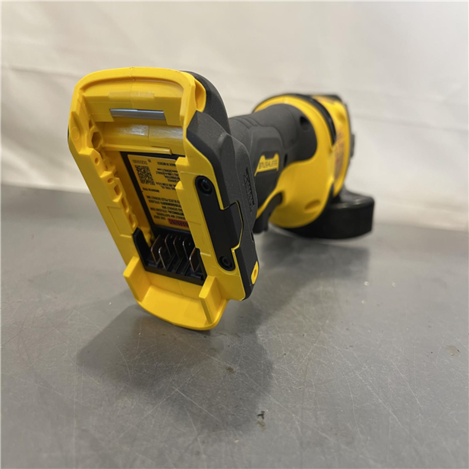 AS-IS - DEWALT 60V MAX Cordless Brushless 4.5 in. to 6 in. Small Angle Grinder with Kickback Brake