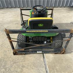 Houston Location AS IS - Outdoor Power Equipment John Deere S100 42 Inch Riding Mower