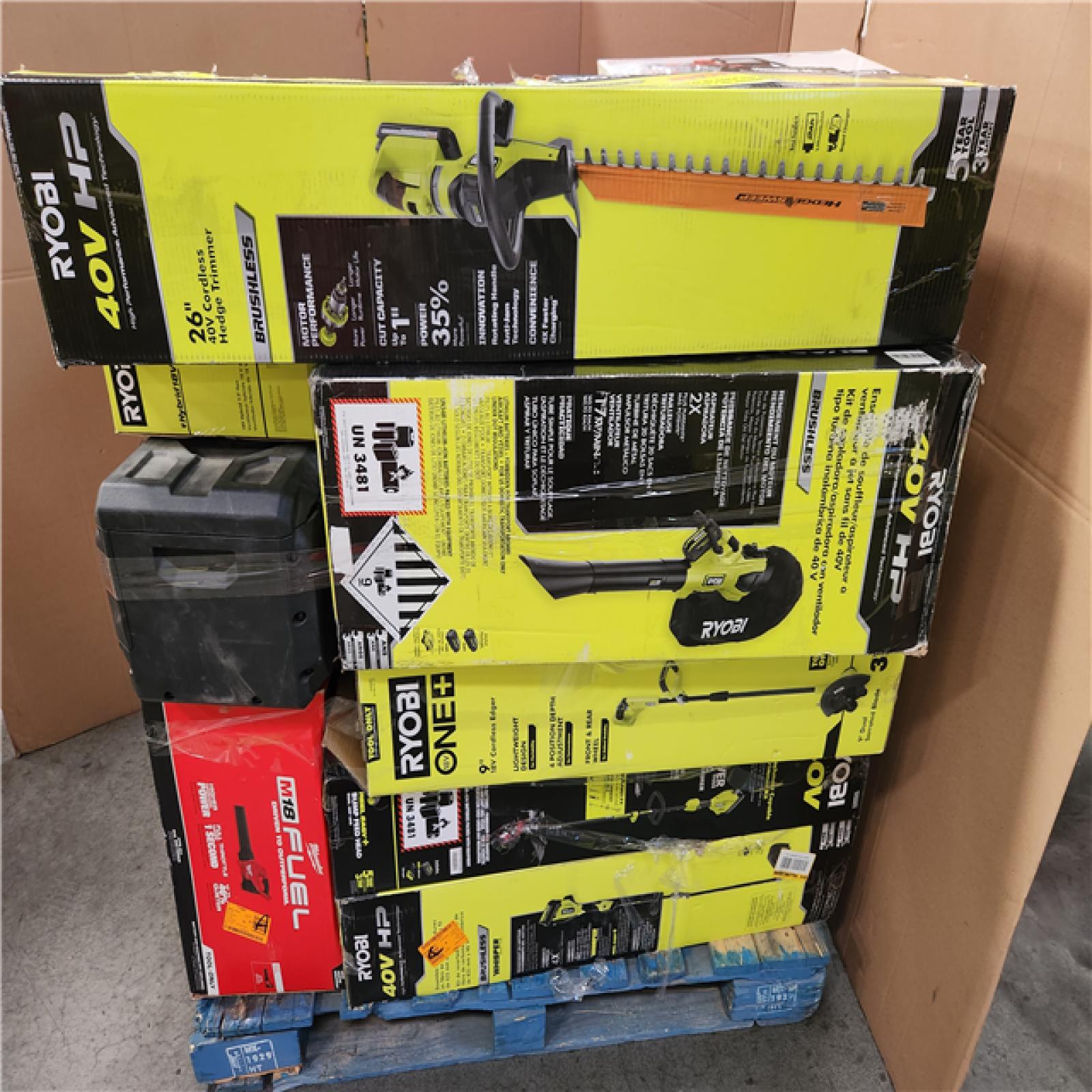 CALIFORNIA AS-IS TOOL PALLET