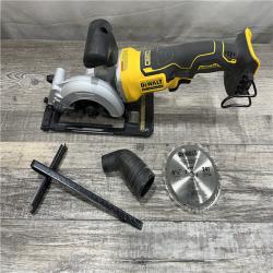 AS-IS DEWALT ATOMIC 20V MAX Cordless Brushless 4-1/2 in. Circular Saw (Tool Only)