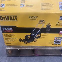 Dallas Location - As-Is FLEXVOLT 2x60V MAX 21 in. Cordless Battery Powered Self Propelled Lawn Mower Kit with 12.0 Ah Batteries and Chargers