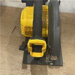 AS-IS DEWALT FLEXVOLT 60V MAX Cordless Brushless 7-1/4 in. Circular Saw with Brake (Tool Only)