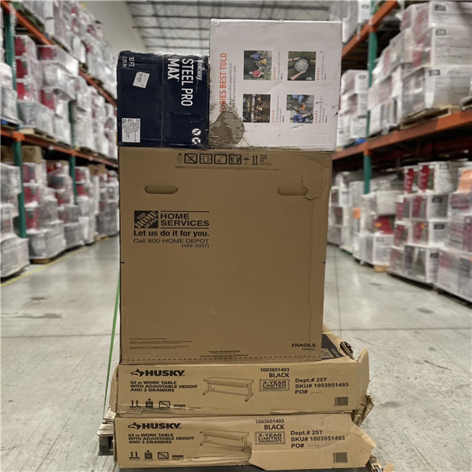 DALLAS LOCATION - AS-IS HOME IMPROVEMENT PALLET