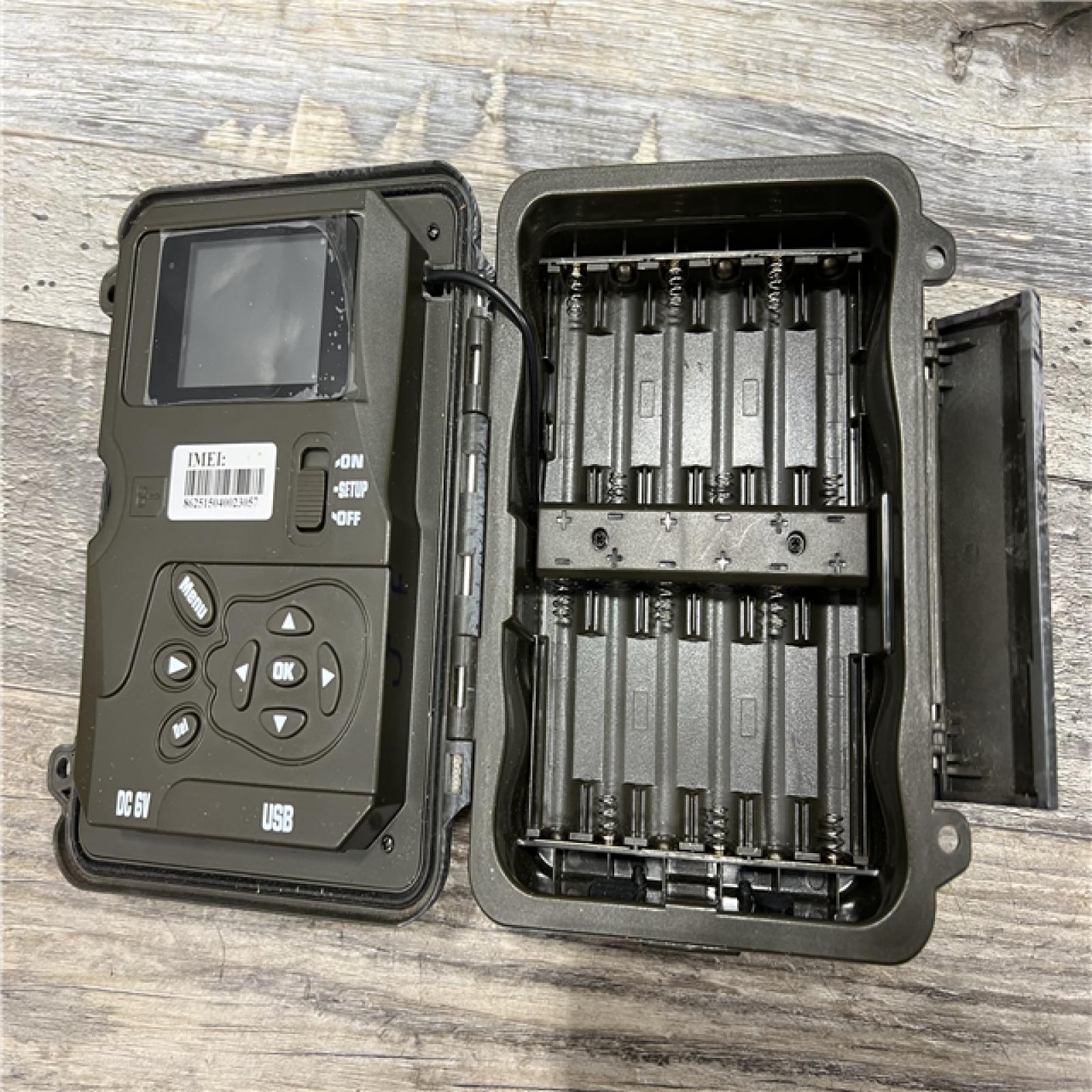 AS-IS Spartan Camera Trail Cameras Gocam 4G/LTE BlackoutPhoto/Video Transmit Camo GCLR4b Model: GC-LR4B