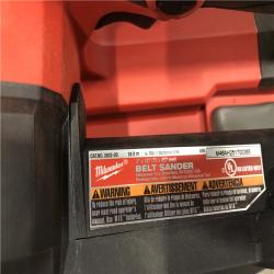 AS-IS Milwaukee M18 FUEL 18-Volt Lithium-Ion Cordless Belt Sander (Tool-Only)