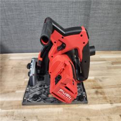 HOUSTON LOCATION - AS-IS Milwaukee FUEL 18V Lithium-Ion Cordless Brushless 6-1/2 in. Plunge Cut Track Saw (Tool-Only)