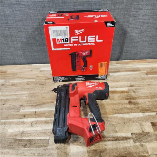 HOUSTON LOCATION - AS-IS Milwaukee FUEL 18-Volt Lithium-Ion Brushless Cordless Gen II 18-Gauge Brad Nailer (Tool-Only)