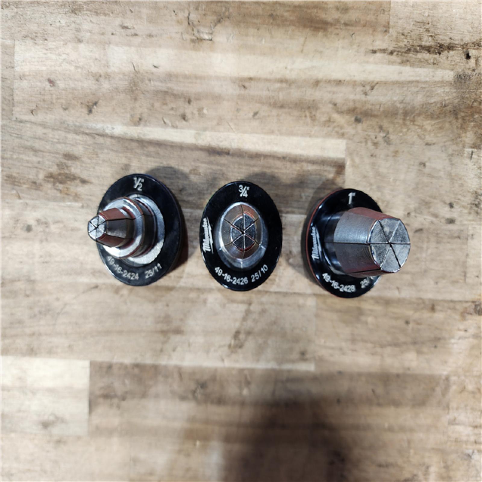 HOUSTON LOCATION - AS-IS M12 12-Volt Lithium-Ion Cordless PEX Expansion Tool Kit with (2) 1.5 Ah Batteries  (3) Expansion Heads and Hard Case