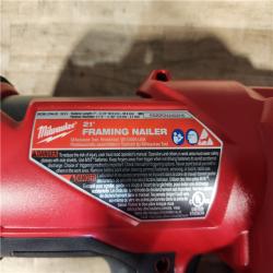 HOUSTON LOCATION - AS - IS Milwaukee FUEL 3-1/2 in. 18-Volt 21-Degree Lithium-Ion Brushless Cordless Framing Nailer (Tool-Only)