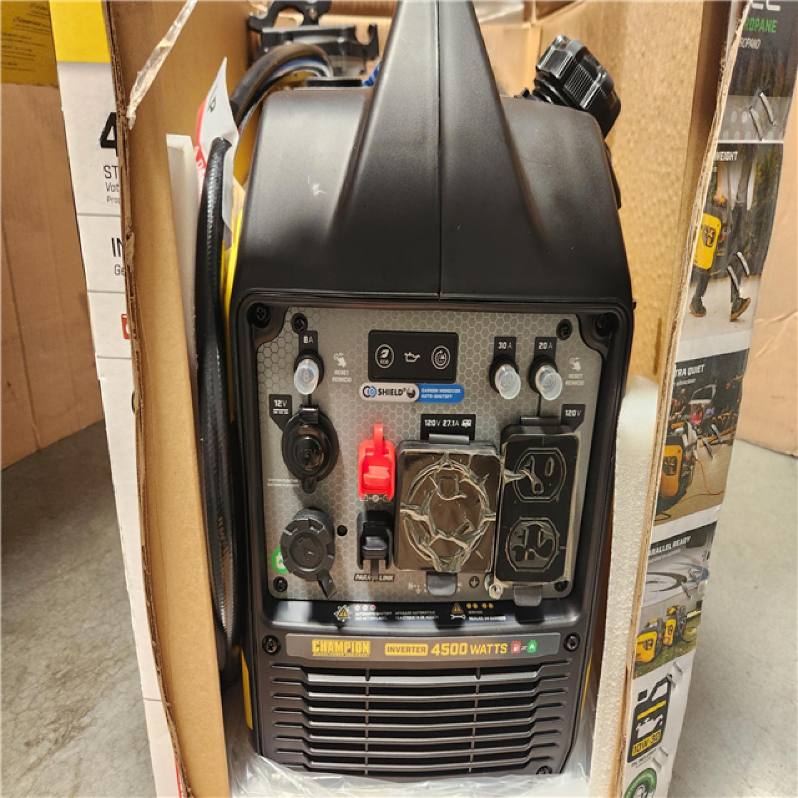 CALIFORNIA AS-IS CHAMPION PORTABLE INVERTER GENERATOR