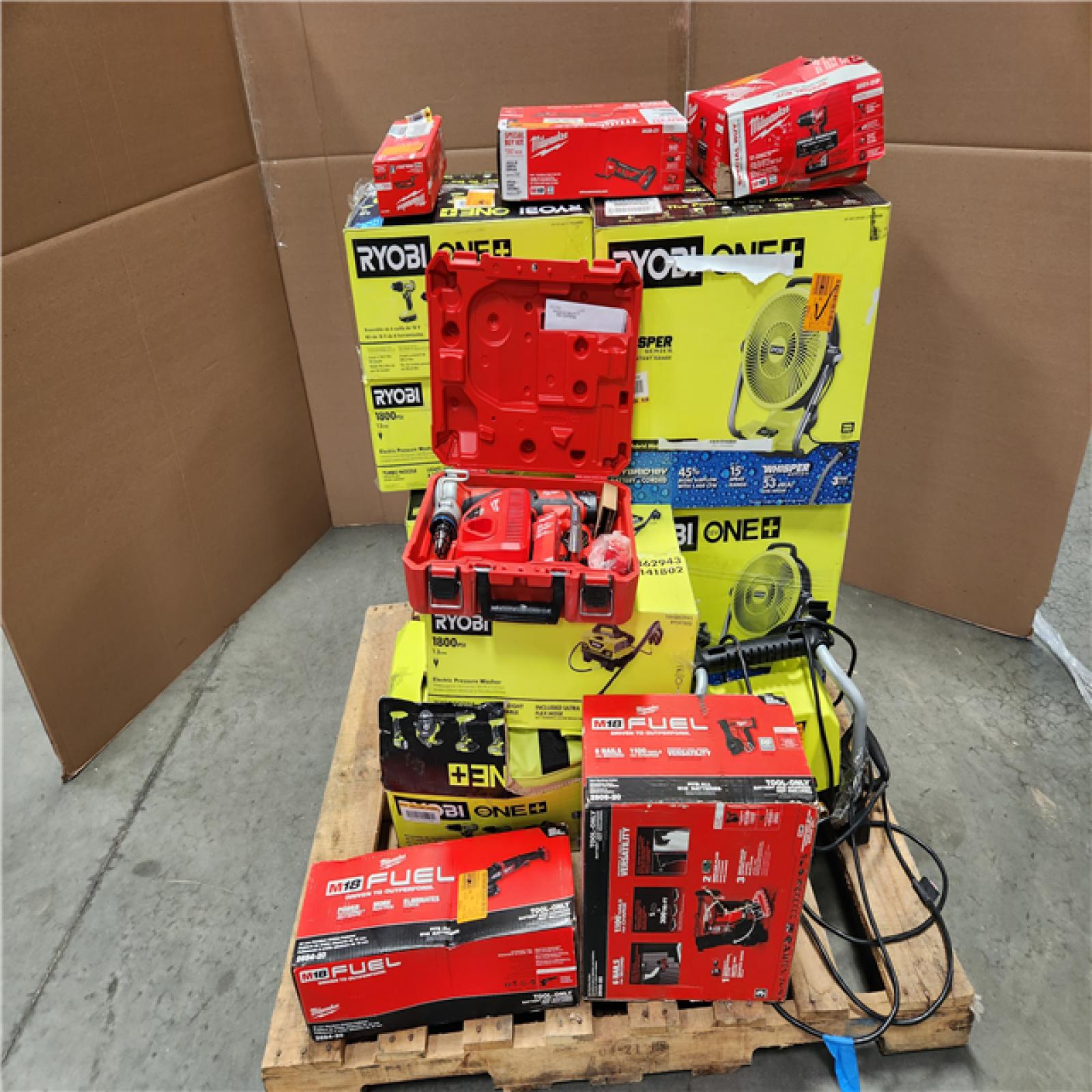 CALIFORNIA  AS-IS TOOL PALLET