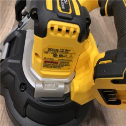 AS-IS DEWALT 20-Volt MAX 3-3/8 in. Cordless Brushless Bandsaw (Tool-Only)