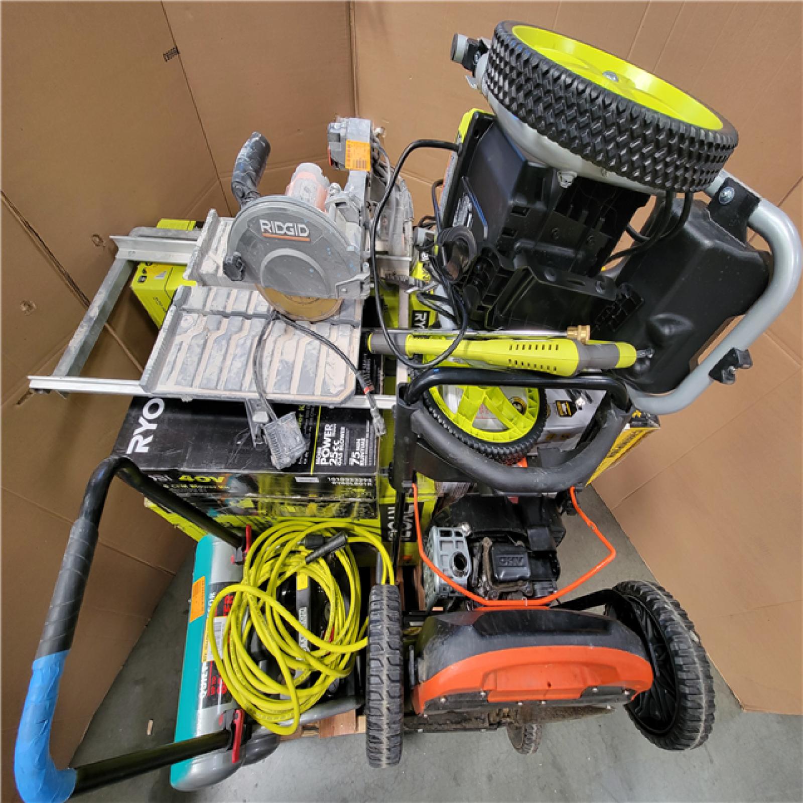 CALIFORNIA AS-IS OUTDOOR POWER EQUIPMENT