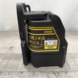 LIKE NEW - DEWALT 165 ft. Red Self-Leveling Cross-Line Laser Level Kit