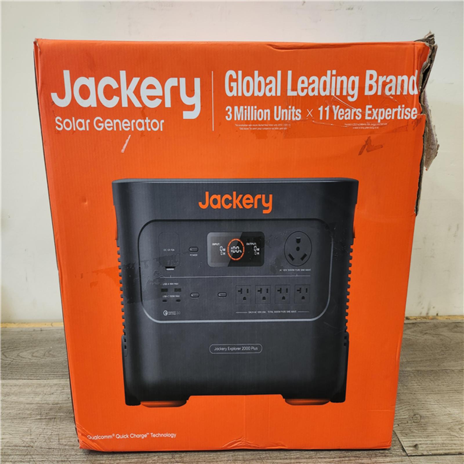 Phoenix Location NEW Jackery Solar Generator Explorer 2000 Plus 2042.8Wh/ 3000W Model No. Je-2000C