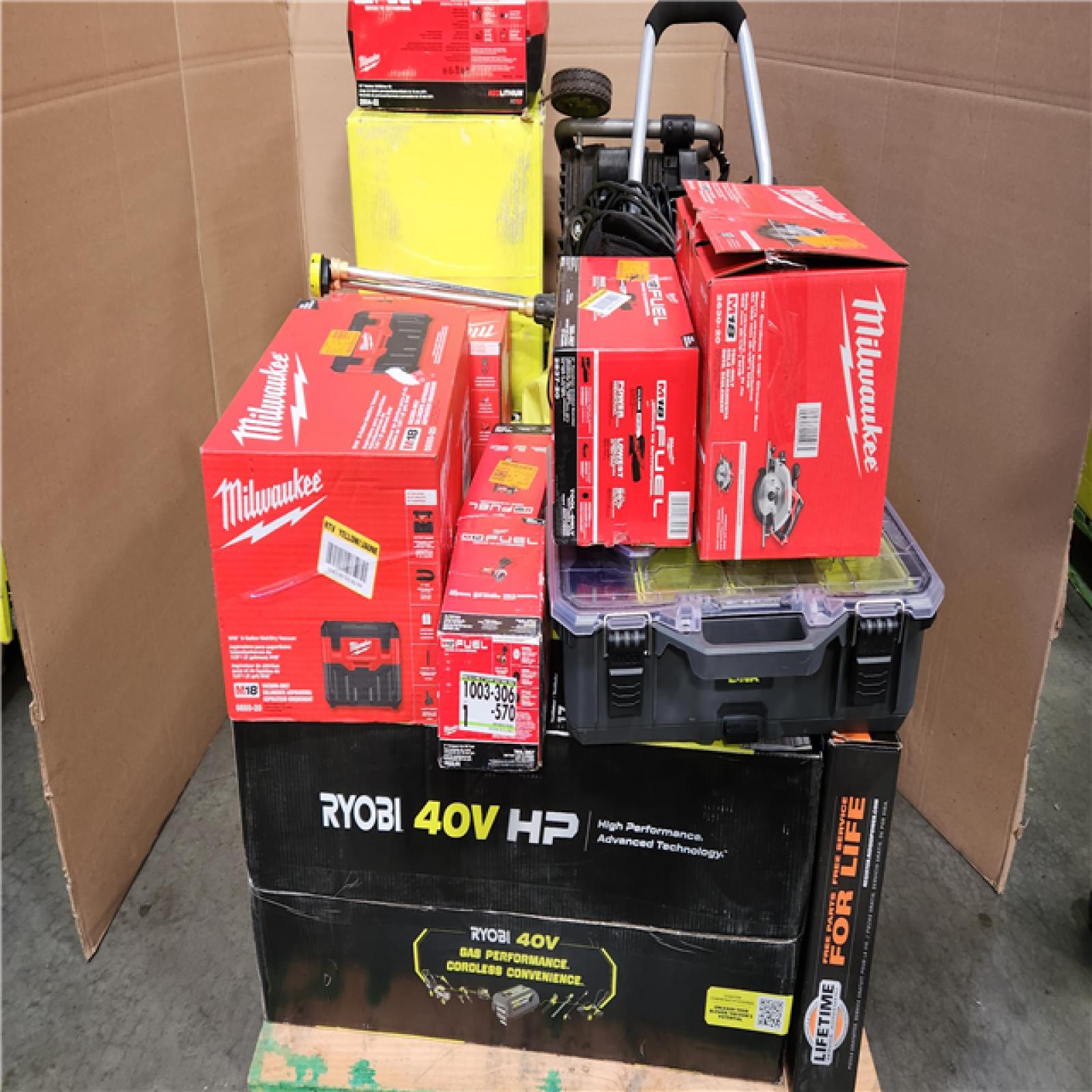 CALIFORNIA AS-IS TOOL PALLET