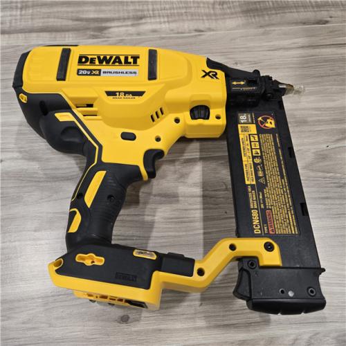 LIKE NEW! - DeWalt 20V MAX XR Electric Cordless 18-Gauge Brad Nailer (Tool Only)