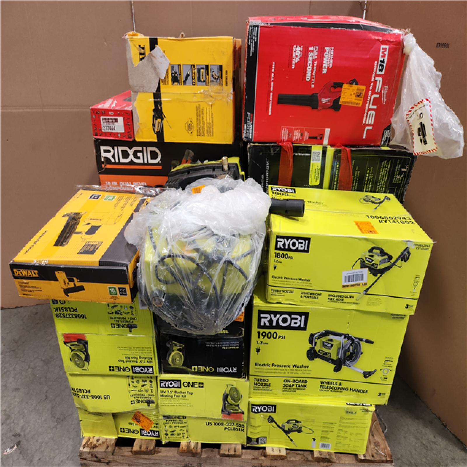 CALIFORNIA AS-IS TOOL PALLET