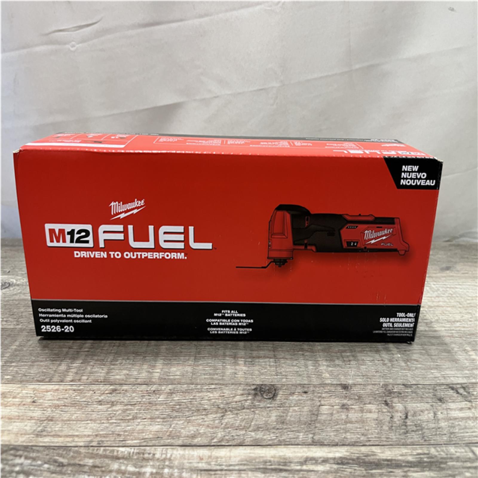 NEW - Milwaukee FUEL 12V Lithium-Ion Cordless Oscillating Multi-Tool (Tool-Only)