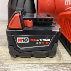 AS-IS Milwaukee FUEL 120 MPH 500 CFM 18V Brushless Cordless Battery Powered Leaf Blower Kit