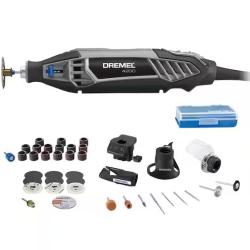 DALLAS LOCATION - Dremel 4200 Series 1.6 Amp Variable Speed Corded Rotary Tool Kit with 36 Accessories 4 Attachments and Carrying Case PALLET- (20 UNITS)