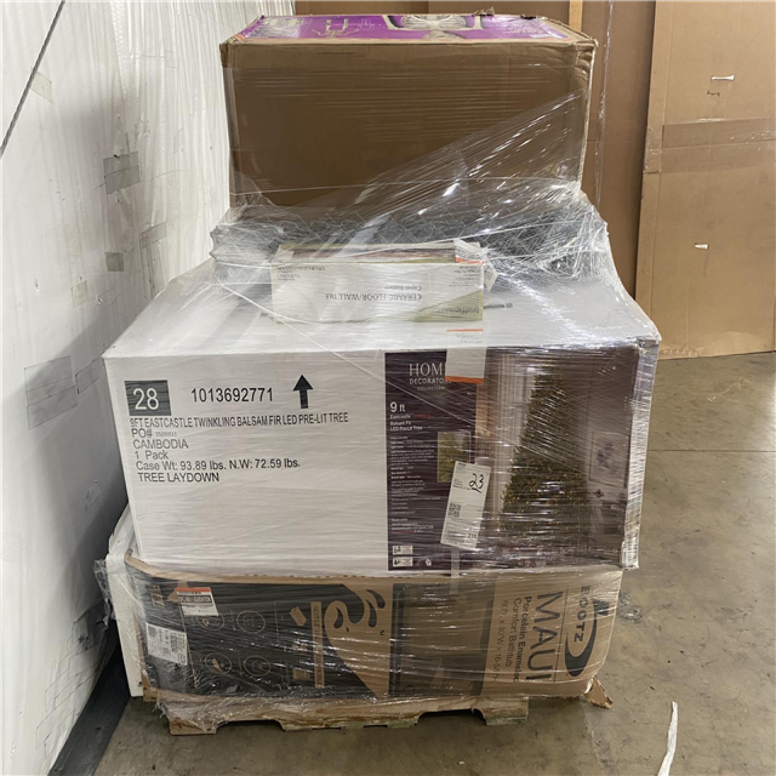 Houston Location AS IS - Home Improvement Pallet