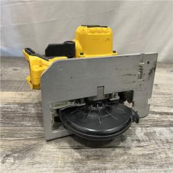 AS-IS DEWALT 20V MAX Cordless Brushless 6-1/2 in. Sidewinder Style Circular Saw (Tool Only)