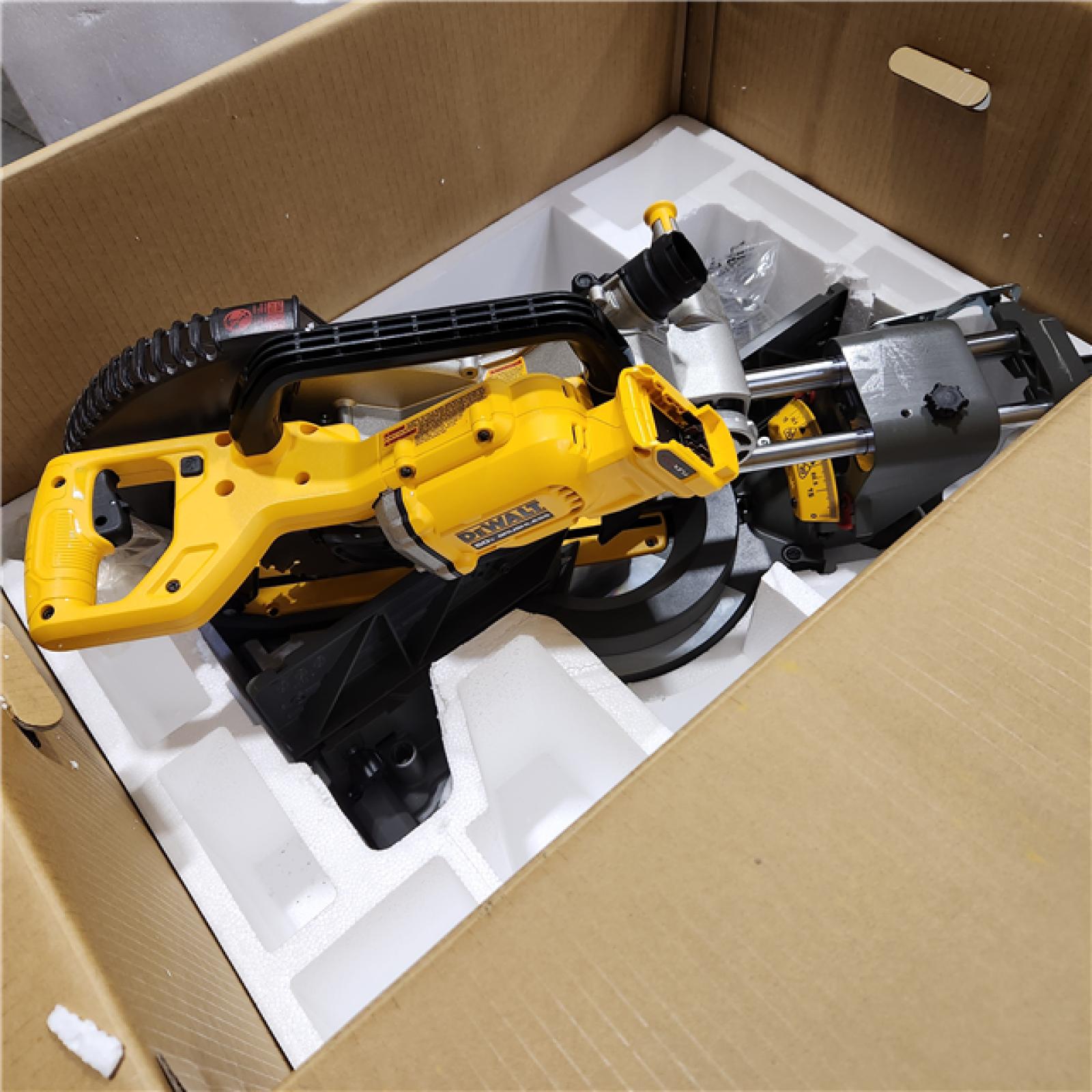 As-Is- Dewalt 60V Lithium-Ion 12 in. Cordless Sliding Miter Saw (Tool Only)