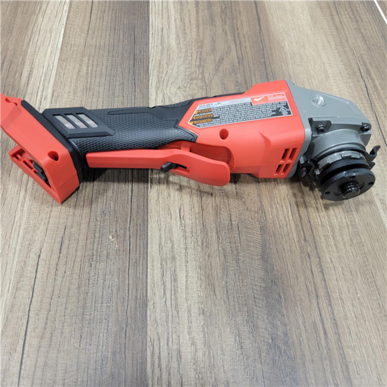 AS-IS Milwaukee 2880-20 M18 FUEL 18-Volt Lithium-Ion Brushless Cordless 4-1/2 in./5 in. Grinder W/Paddle Switch (Tool-Only)