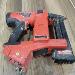 AS-IS MILWAUKEE FUEL 18-Volt Lithium-Ion Brushless Cordless 18-Gauge 1/4 in. Narrow Crown Stapler (Tool-Only)