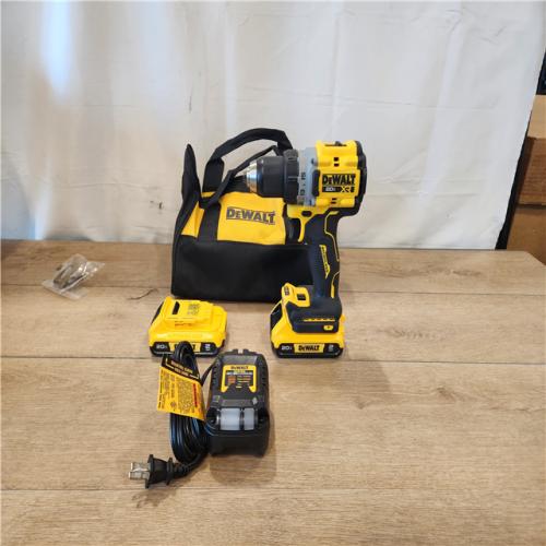 AS-IS- DEWALT 20V MAX XR Brushless Cordless Lithium-Ion 1/2 Drill/Driver Kit