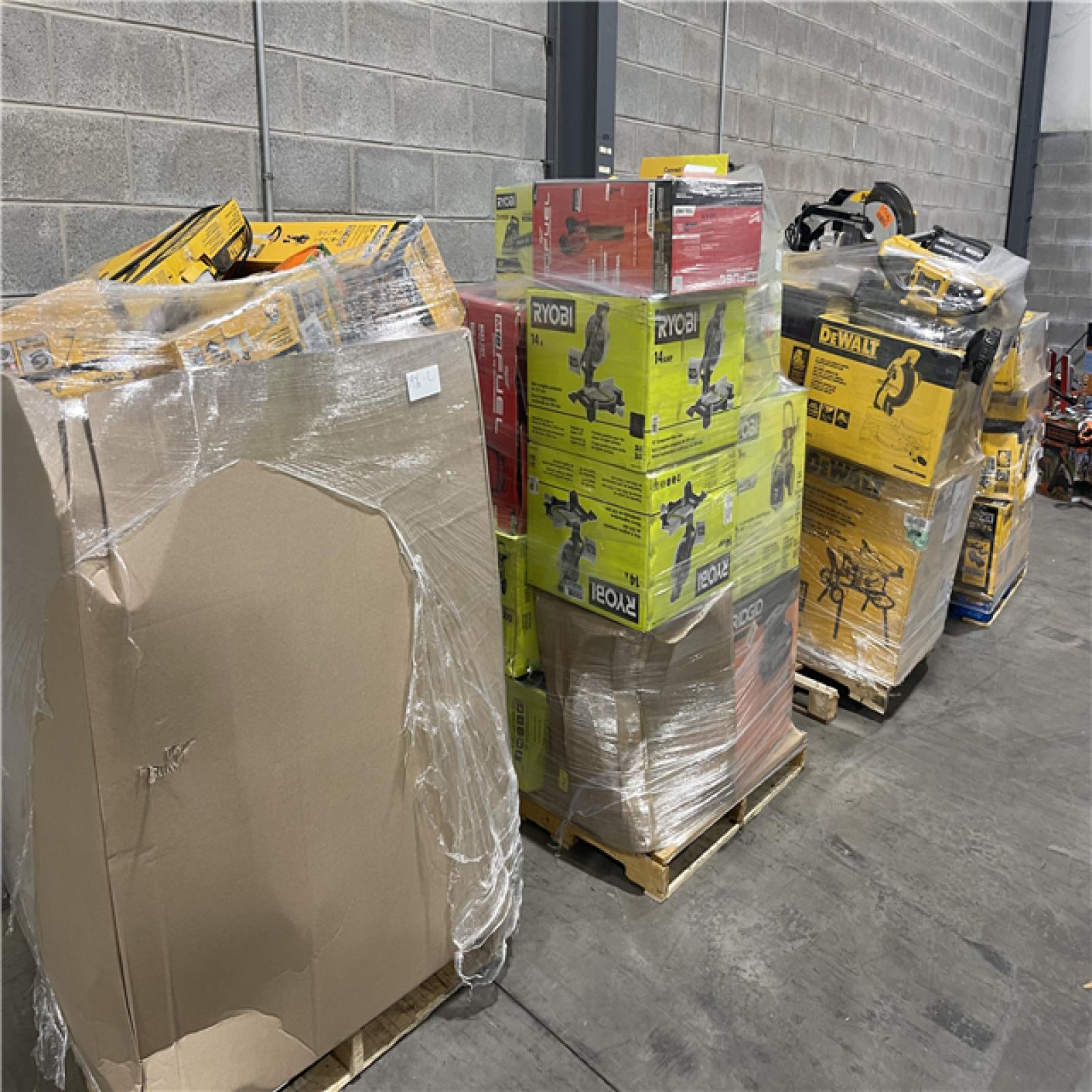 Pittston Location As-Is Power Tools Partial Truckload (10 pallets) 1976-C