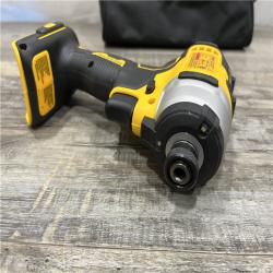 AS-IS DEWALT Atomic 20V Max Lithium-Ion Brushless Cordless Compact 1/4 in. Impact Driver Kit