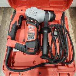 AS-IS- Milwaukee 5.5 Amp 5/8 in. Corded SDS-plus Concrete/Masonry Rotary Hammer Drill Kit with Case