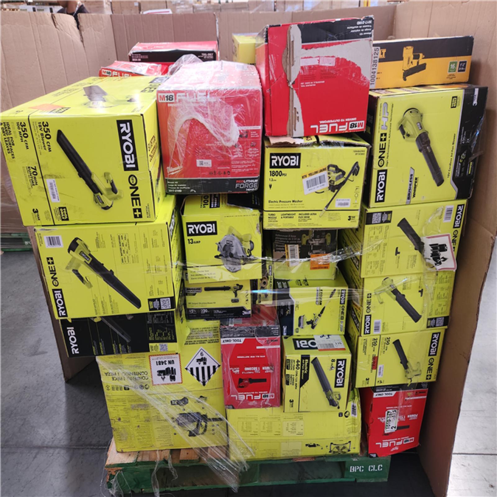 CALIFORNIA AS-IS TOOL PALLET