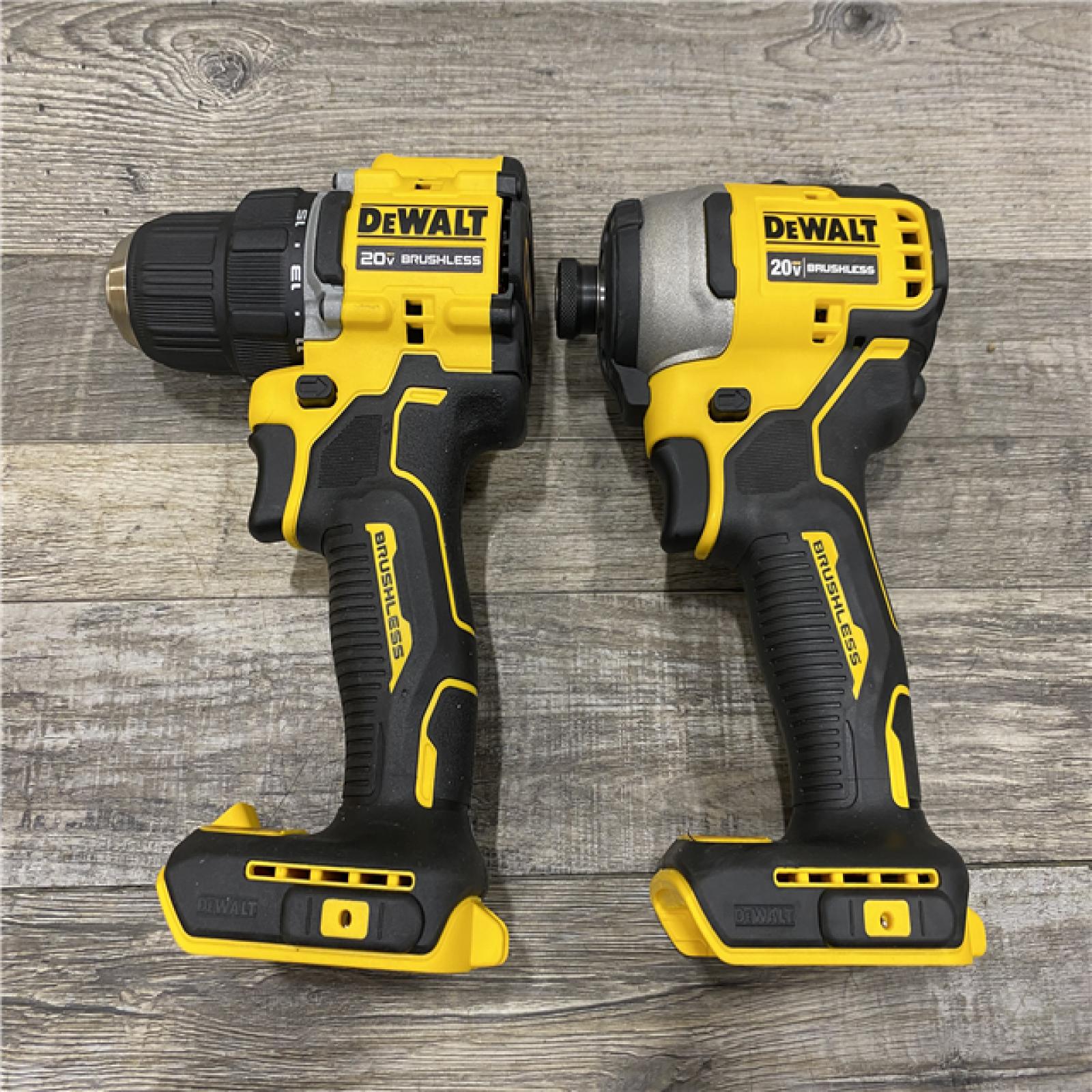 AS-IS DEWALT ATOMIC 20-Volt MAX Lithium-Ion Cordless Combo Kit
