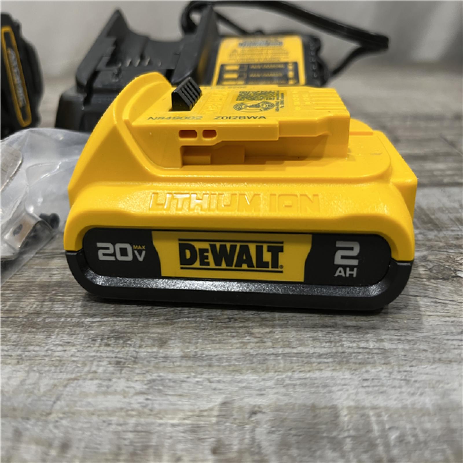 AS-IS DEWALT Atomic 20V Lithium-Ion Cordless Compact 1/2 in. Drill/Driver Kit