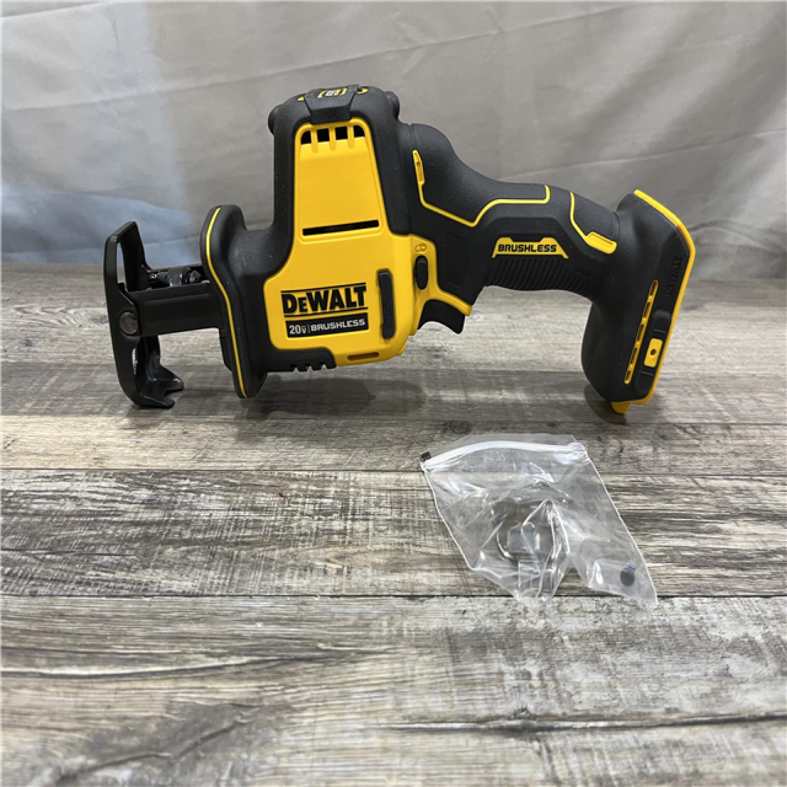 AS-IS DEWALT ATOMIC 20V MAX Cordless Brushless Compact Reciprocating Saw (Tool Only)