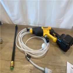 AS-IS DEWALT 20V MAX 550 PSI 1.0 GPM Cold Water Cordless Power Cleaner with 4-Nozzles (Tool Only)