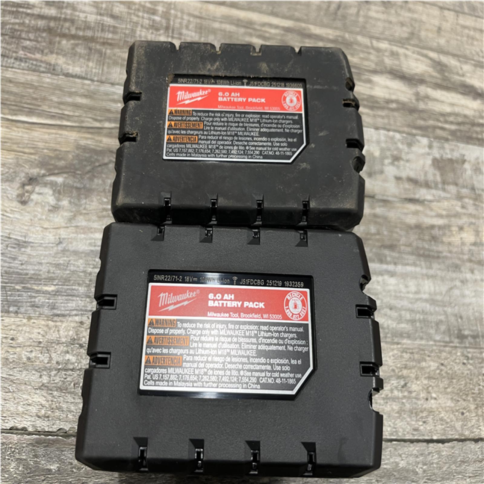 AS-IS Milwaukee 18-Volt Lithium-Ion High Output Starter Kit