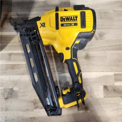 HOUSTON LOCATION - AS-IS DeWalt DCN660D1 20V 16 Gauge Cordless Angled Finish Nailer Kit W/ 2Ah Battery