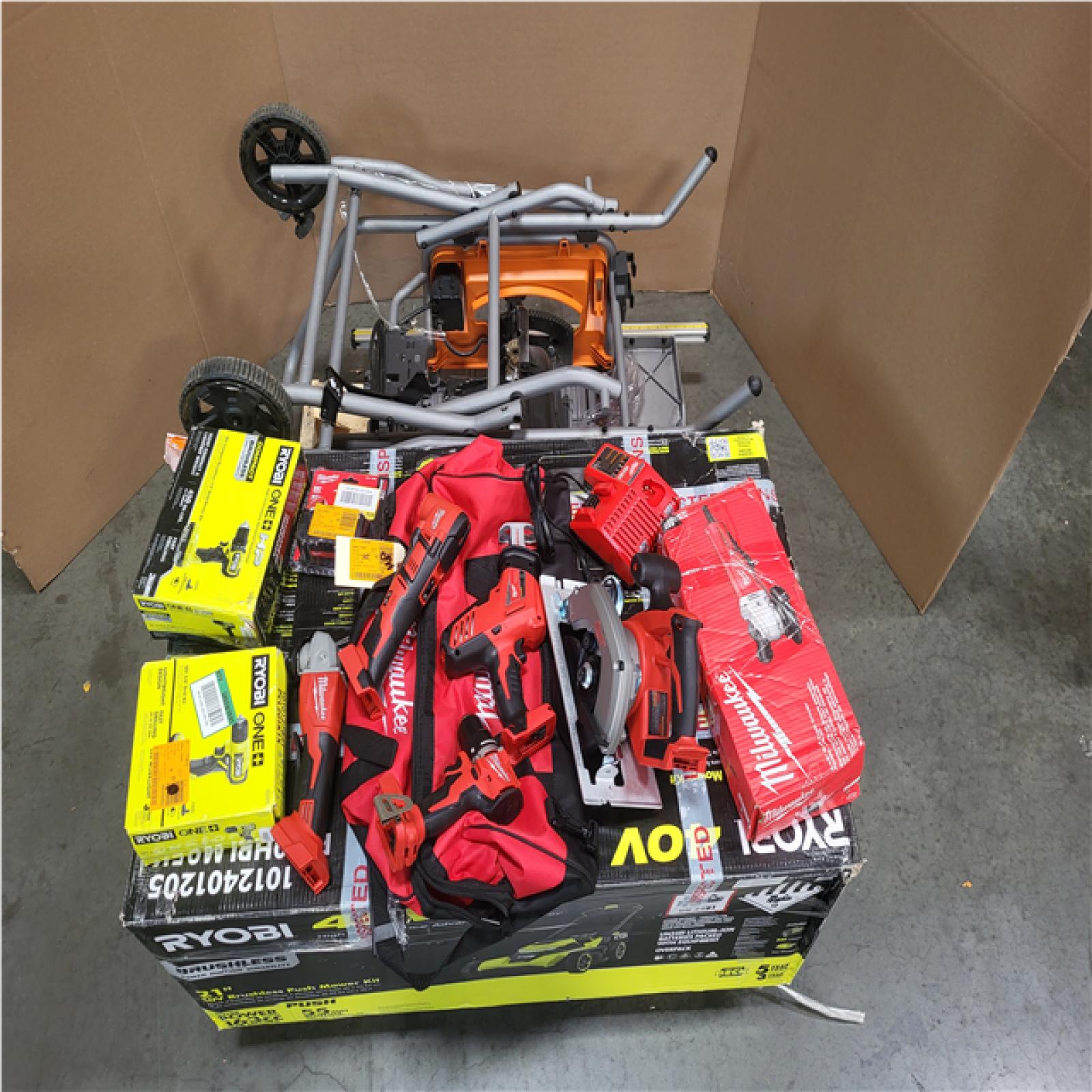 CALIFORNIA AS-IS TOOL PALLET