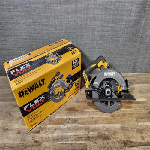 HOUSTON LOCATION - AS-IS DeWALT Flexvolt Max 7-1/4 60V Brushless Circular Saw (Tool Only)